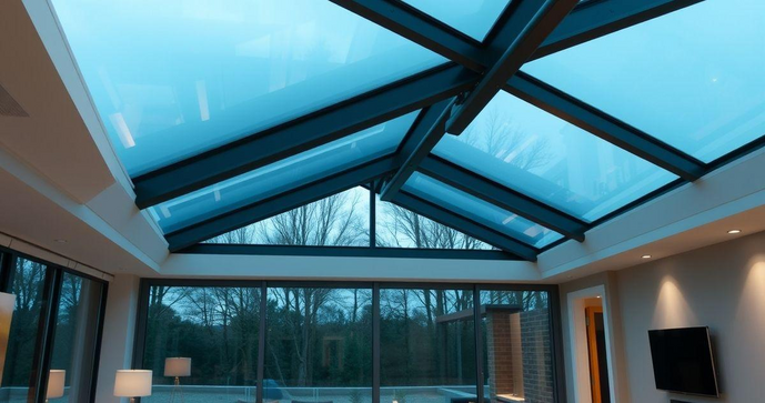 Telhado de vidro retrátil transforma espaços com elegância e funcionalidade Telhado de vidro retrátil transforma espaços com elegância e funcionalidade