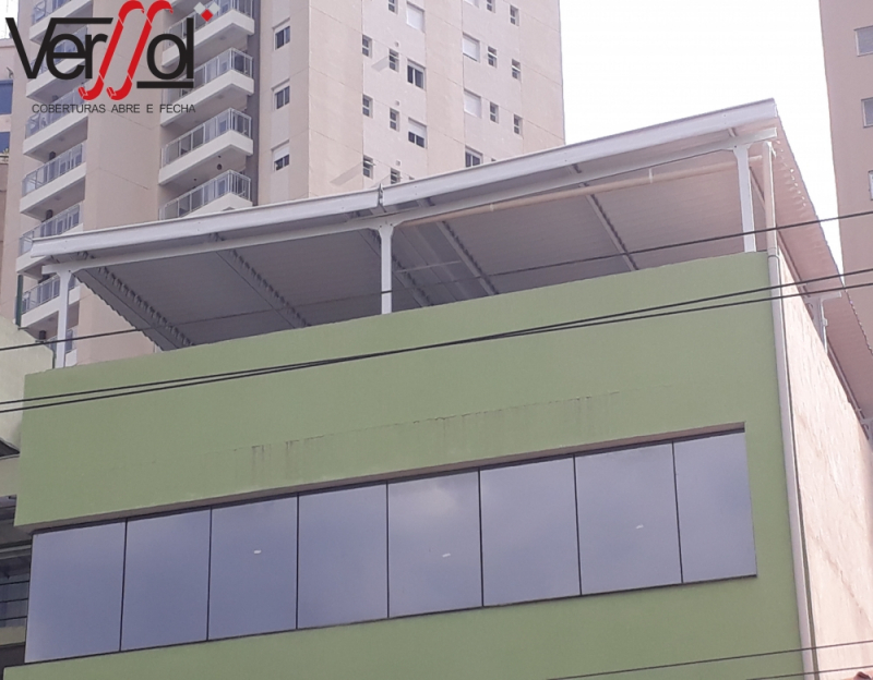 Cobertura Móvel Residencial para Comprar Ribeirão Pires - Cobertura Móvel Alumínio
