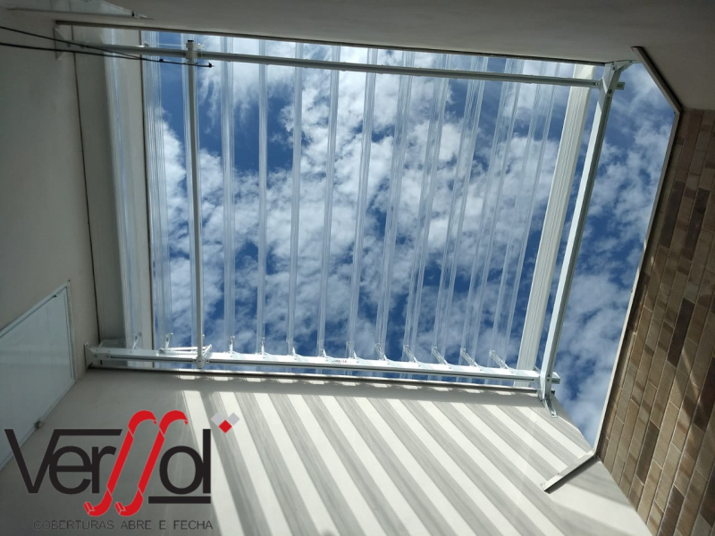 Coberturas de Vidro para Garagem Brasilândia - Cobertura de Vidro Deslizante