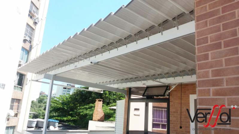 Coberturas Móveis para Quintais Ibirapuera - Cobertura Móvel para Garagem