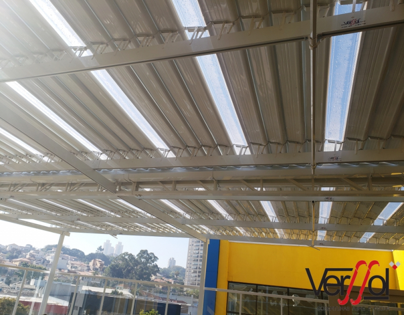 Empresa Que Vende Telhado Retrátil Simples Jaraguá do Sul - Telhado Retrátil Transparente