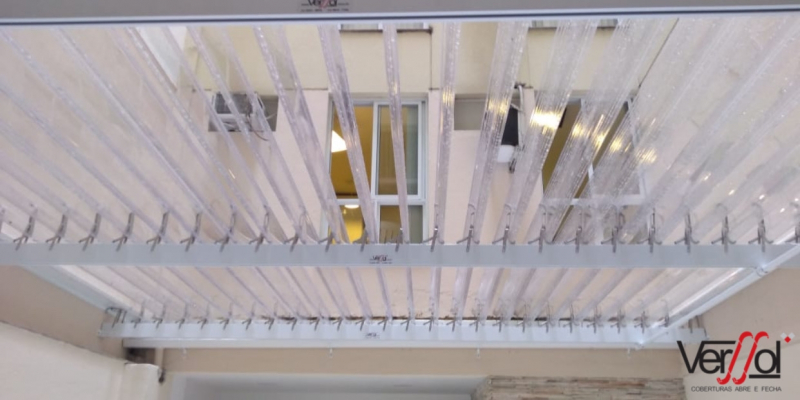 Instalação de Telhado Transparente Votuporanga - Telhado Transparente Retrátil