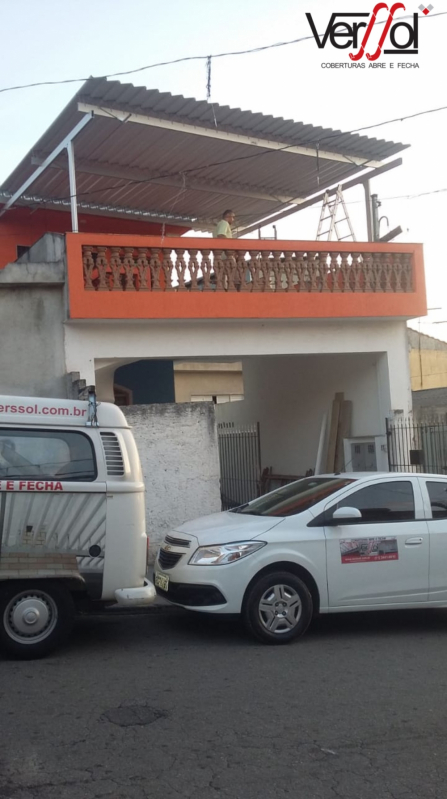 Orçamento de Cobertura Retrátil área de Serviço São José dos Campos - Cobertura Retrátil Abre e Fecha