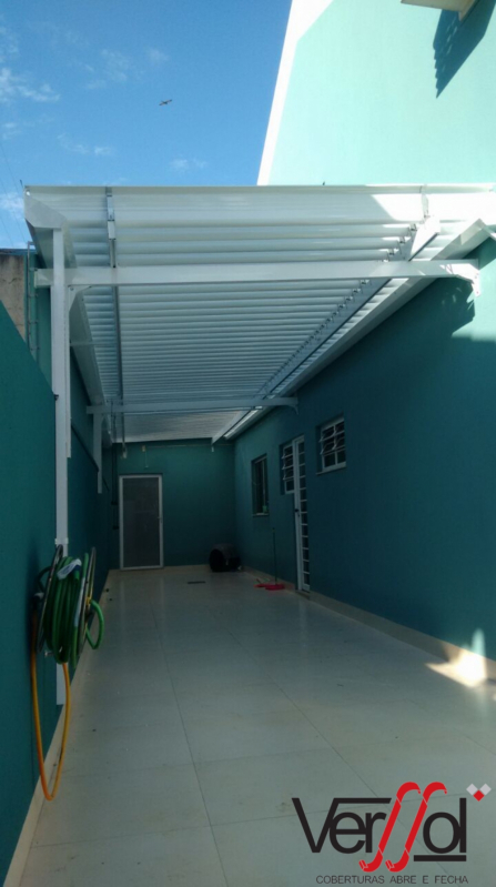 Qual o Valor de Telhado Retrátil com Telha Sanduíche Vila Carrão - Telhado Retrátil para Garagem