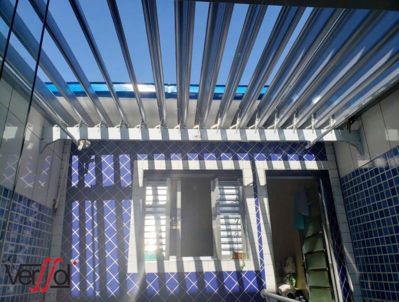 Telhado Móvel de Alumínio  Preço Vila Mariana - Telhado de Vidro Móvel