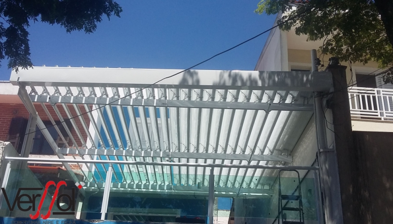 Telhado Retrátil de Policarbonato Orçamento Alto de Pinheiros - Telhado Retrátil para Garagem