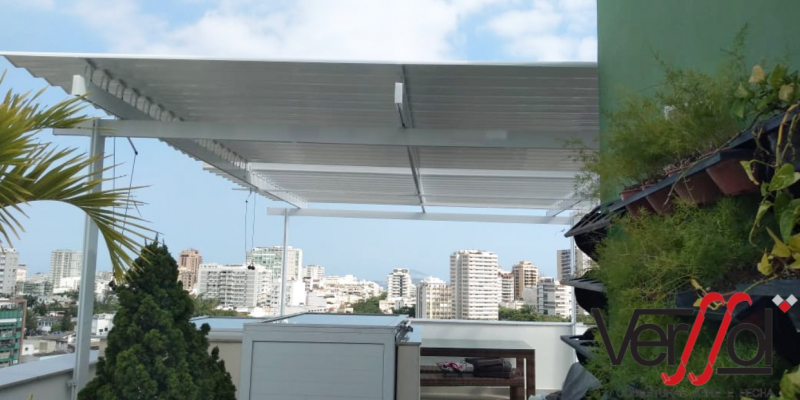 Telhado Retrátil Simples Lucas do Rio Verde - Telhado Retrátil para Quintal