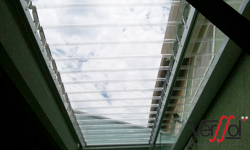 Telhado Transparente Retrátil Preço Goiânia - Telhados Transparente para Galpão