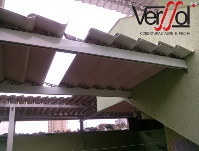 Telhados Móveis Cobertura Industrial Colombo - Telhado Móvel em Vidro