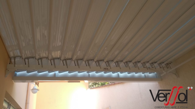 Telhados Retráteis Basculantes Cupecê - Telhado Retrátil Transparente