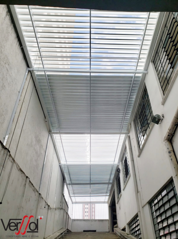 Telhados Retráteis de Alumínio Campo Grande - Telhado Retrátil Vidro