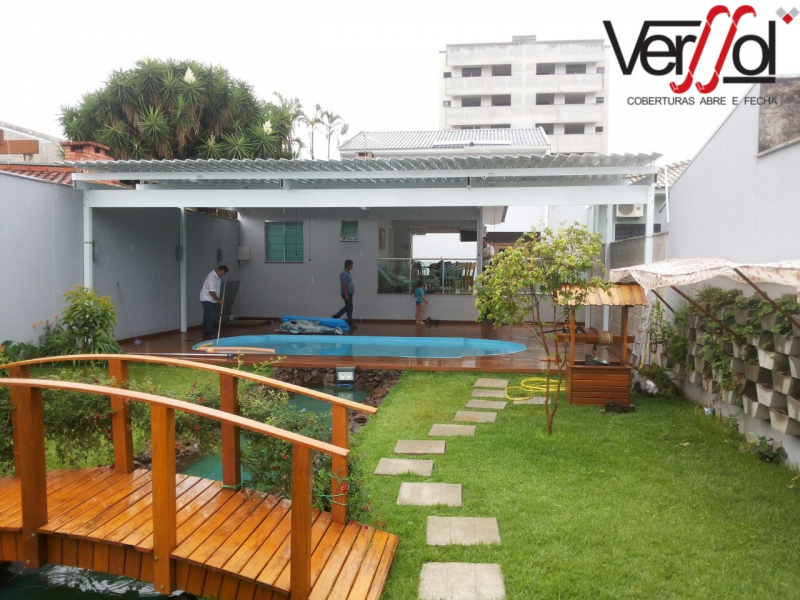 coberturas móveis para jardins de inverno Florianópolis