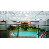 empresa de telhado móvel para piscina Água Funda