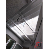instalação de telhado transparente de policarbonato Valinhos