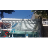 telhado retrátil de policarbonato orçamento Vila Dalila