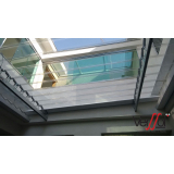 telhado retrátil vidro orçar Rio Grande da Serra
