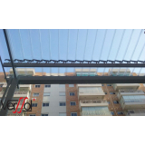 telhados transparentes para garagens Barra Funda