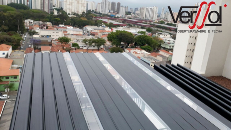 Venda de Telhado Retrátil Manual Preço Jardim Iguatemi - Telhado Retrátil